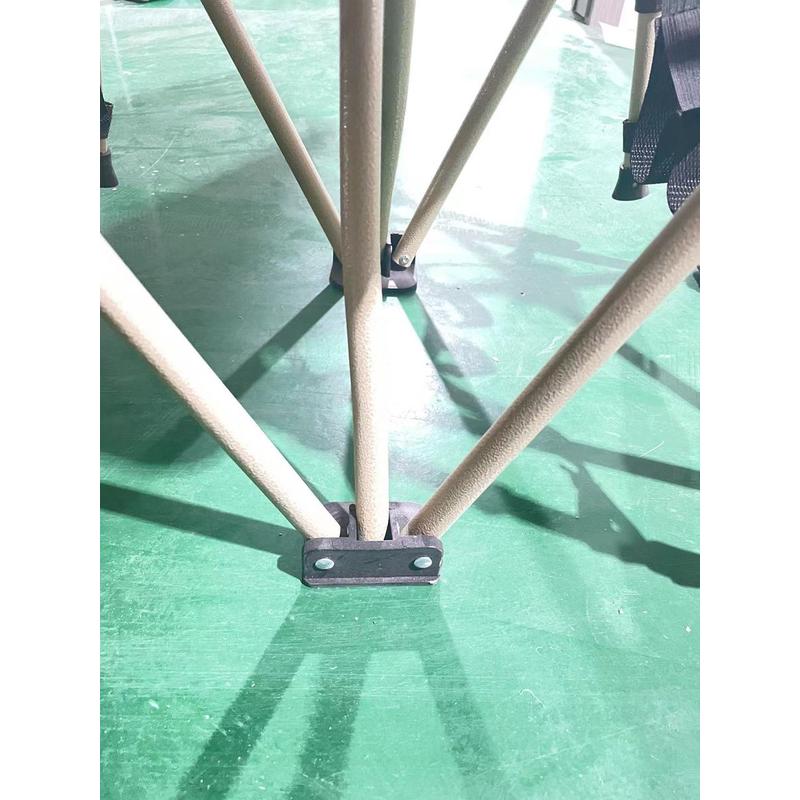 新款十脚部件接头午睡床床折叠床配件连接器午休床卡扣零件塑料件