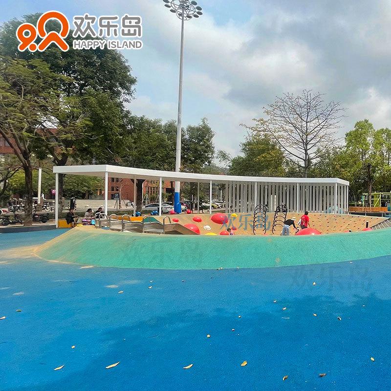 公园儿童游戏架沙池组合滑滑梯小区大型亲子攀爬乐园不锈钢钻洞