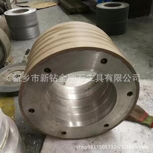 热销1040磨床加工磁铁树脂金刚石无心磨砂轮加工陶瓷棒用无心磨砂