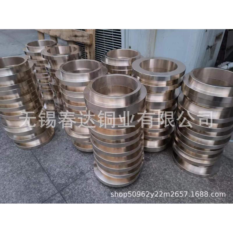 供应qsn10-1qsn7-0.2锡青滑板耐磨轴承套衬套锡青铜油槽铜套