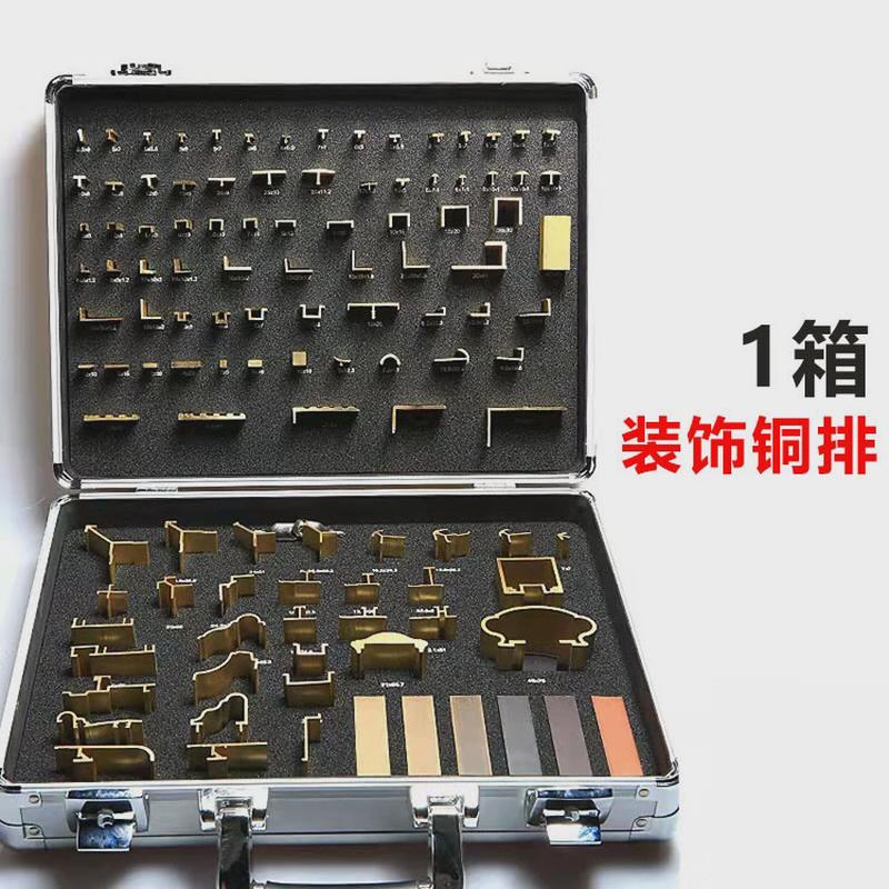 装饰铜实心黄铜排 铜条扁条纯铜方条 水磨大理石楼梯防滑地板镶嵌