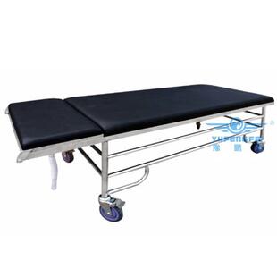 工厂304加厚洗胃床移动漏斗带肠胃科洗胃床诊查不锈钢洗胃床现货