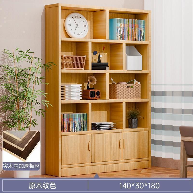 商用家用客厅置物架展示柜实木酒柜简约小型玄关柜靠墙隔断柜酒架