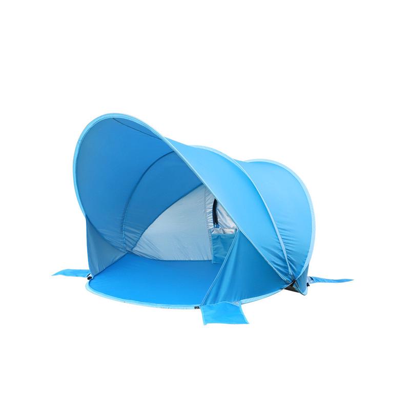 肯普马户外野餐休闲速沙滩帐篷便携折叠儿童海边遮阳伞露营防晒开