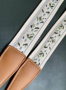 UNIKSTRAP清新绣花相机背带拍立得微单单反相机带CAMERA STRAP