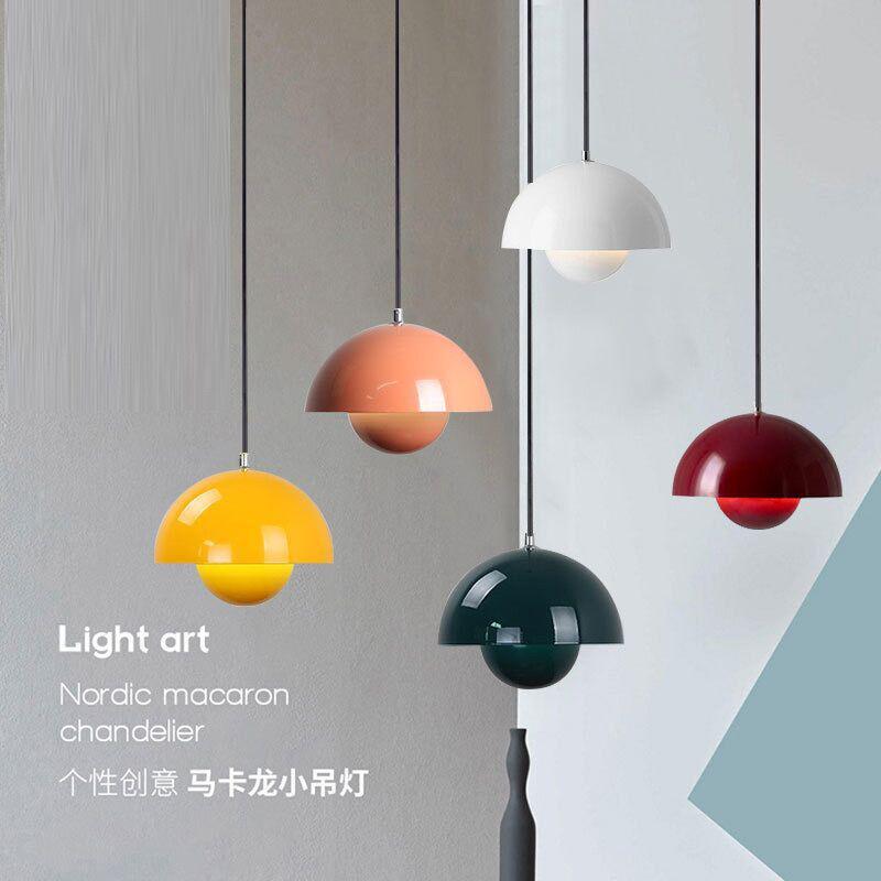 现代极简约吊灯丹麦设计师创意北欧餐厅卧室床头书房阳台花苞吊灯