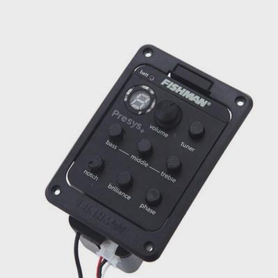 渔夫吉他拾音器eq电箱301isys配件民谣乐器液晶调音器效果器