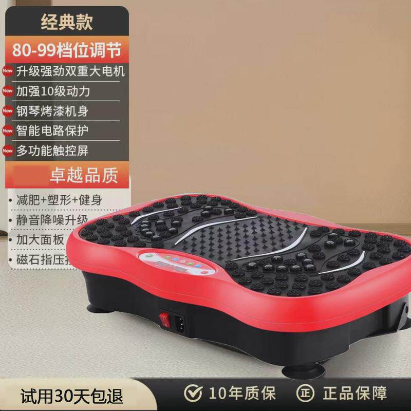 小迷你家用站抖抖机懒人甩脂机智能震动健身甩脂机立式抖抖机