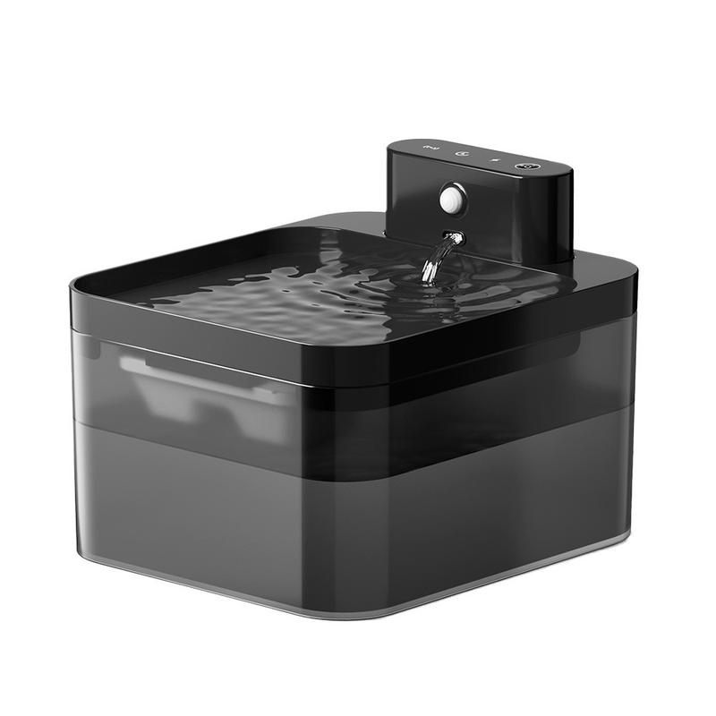 宠物智能饮水机无线自动感应猫咪喝水器304不锈钢喂水器不插电