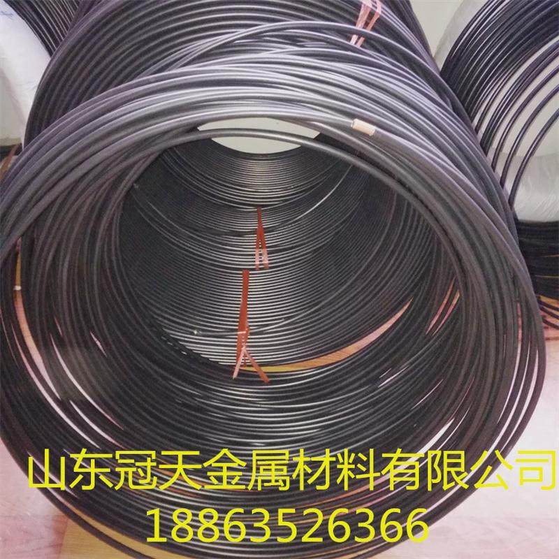 导热t2包塑紫铜管6810*1导电现货供应防腐黑色pvc包塑紫铜管