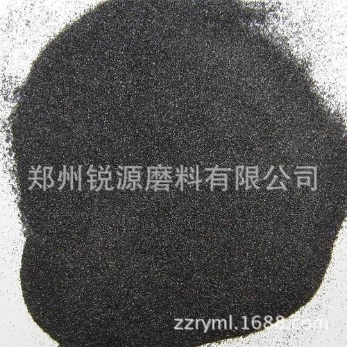 不锈钢磨料玻璃喷砂五金黑刚玉砂黑色金刚砂