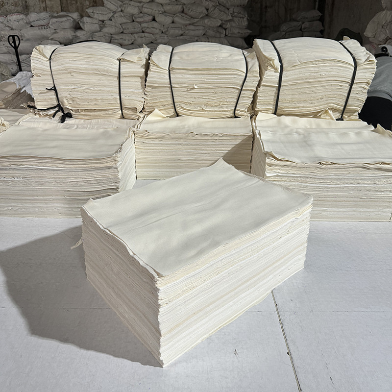 擦机布全棉工业抹布不掉毛纯棉白色吸水吸油棉布新料工厂去污废布