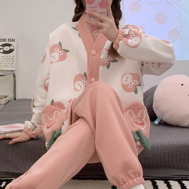 孕妇睡衣冬季款怀孕期产妇喂奶空气棉月子服春秋纯棉产后哺乳套装,孕妇装/孕产妇用品/营养,家居服套装,淘宝优惠券,粉丝福利购,淘宝优惠卷