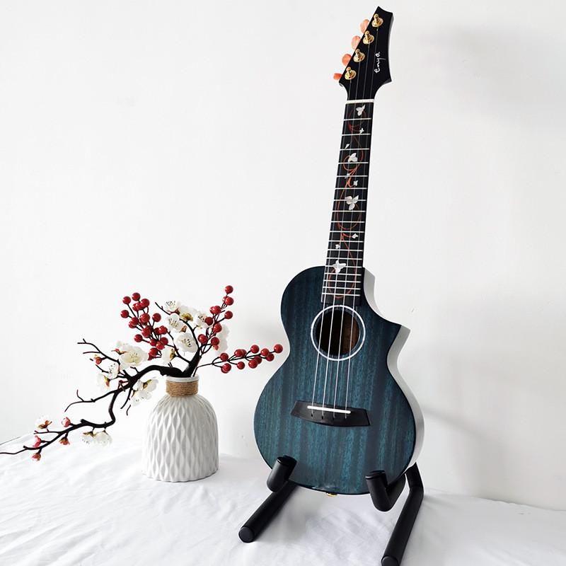 热销enya恩寸m6全单尤克里里全单板初学者电箱26/23雅小吉他儿童