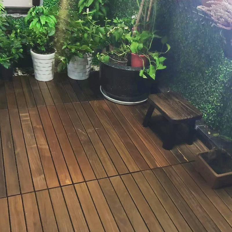 工厂巴西庭院蚁木90*30cm户外重露台阳台浴室实木防腐木地板