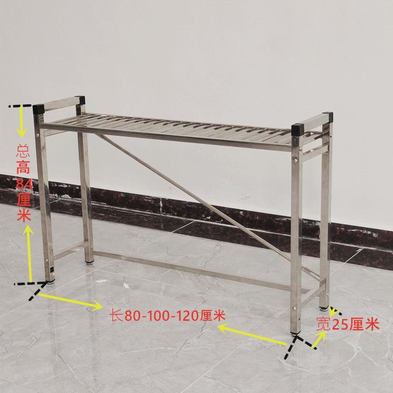 不锈钢花架子室内阳台置物架子户外多肉花盆客厅置物架承重落新款