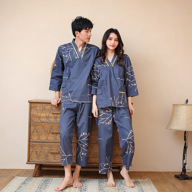 长袖长裤汗蒸服情侣装纯棉加肥加大码男士桑拿洗浴衣女家居服睡衣,居家布艺,汗蒸服,淘宝优惠券,粉丝福利购,淘宝优惠卷
