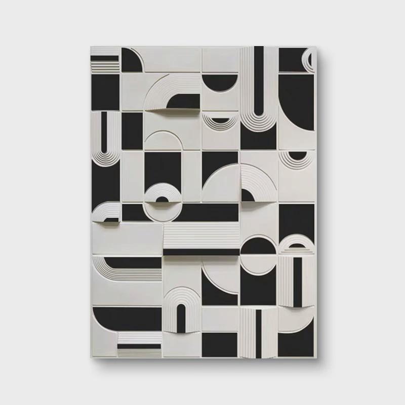 现代简约砂岩客厅玄关装饰画实物画手绘木雕抽象背景国立体雕刻画