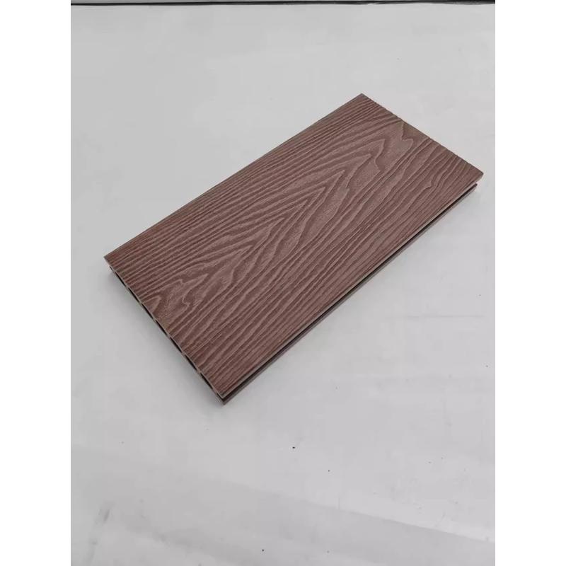 户外塑木地板园林广场露台公园防腐实心栈道二代共挤室外木塑材料