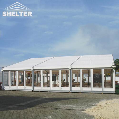 赛尔篷房特厂家定制展会展览帐篷建筑户外临时活动铝合金蓬房