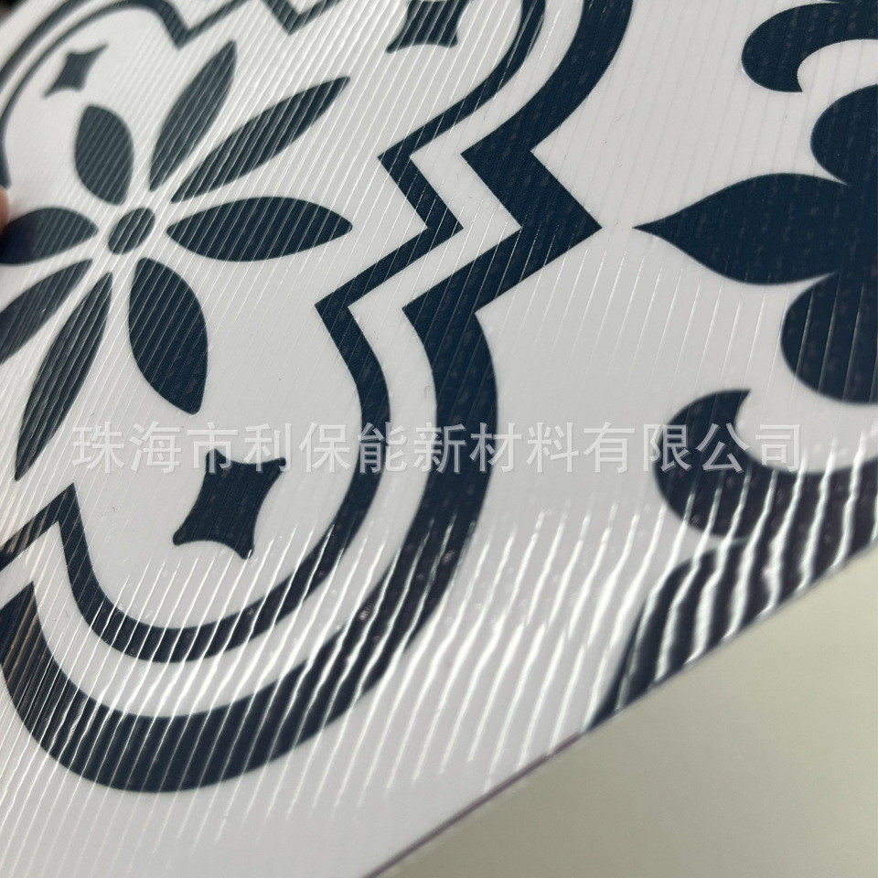 膜地板斜纹 防滑耐磨耐污防水透明喷绘广告画面地板地面保护贴