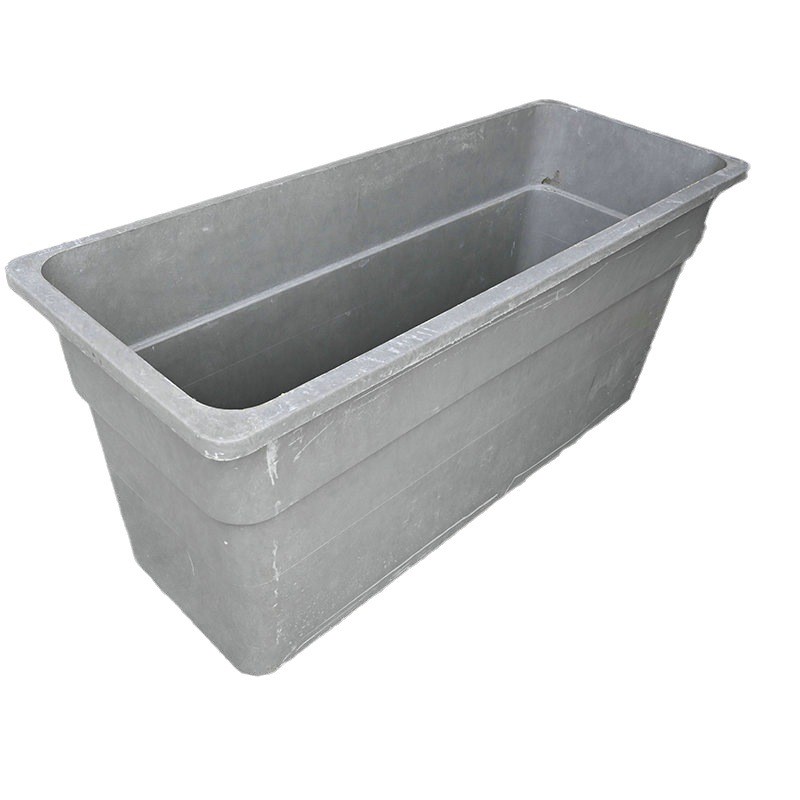 玻璃钢花盆天桥悬挂高架桥绿化玻璃纤维花槽户外隔离带花箱花盆