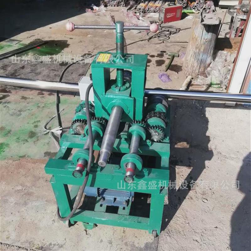 76型大棚弯弧机小型两相电立式弯管机圆管方管全套模具盘圆机