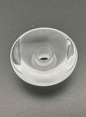 A493R2直径30焦距26毫米中心孔7mm聚焦准直透镜聚光放大非球面