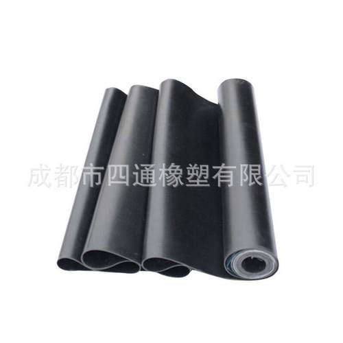 热销高压绝缘橡胶垫绝缘配电室黑色10kv橡胶板配电房办公场所铺地