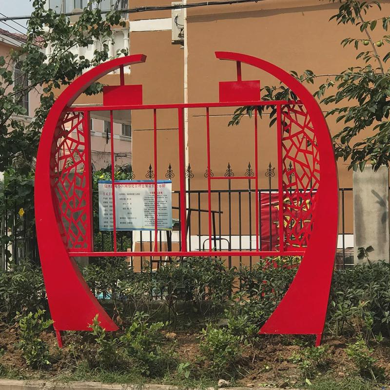热卖厂家制作要求客户制造核心价值观广告牌不锈钢景观标牌标识