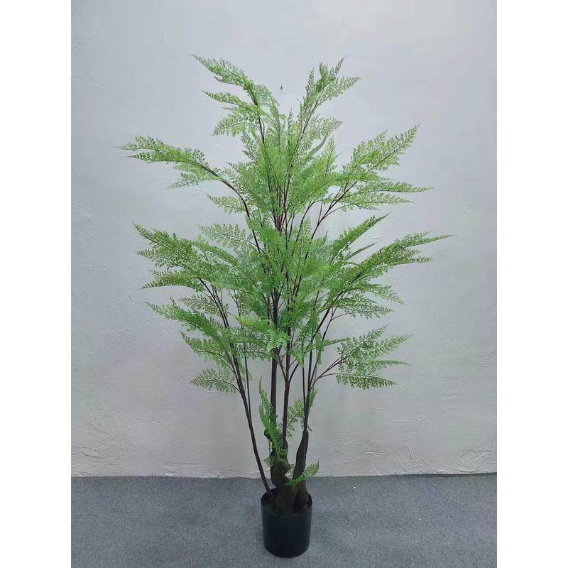 高档仿真蕨草植物盆景客厅大型仿真蕨假树盆栽装饰树摄影道具
