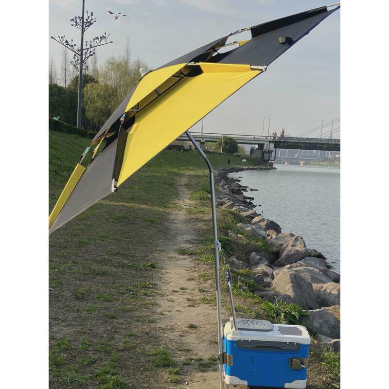 雨帆钓鱼伞22米万向防雨户外钓伞24米双层防晒遮阳伞垂钓伞