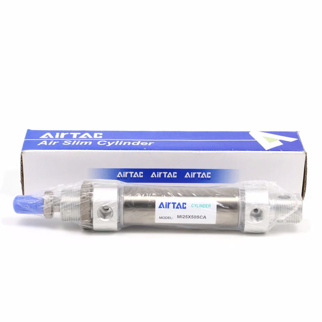 亚德客迷你小气缸MI10/MI12X10/15/20/25/30/40/50/75/SCA/SU/SCM