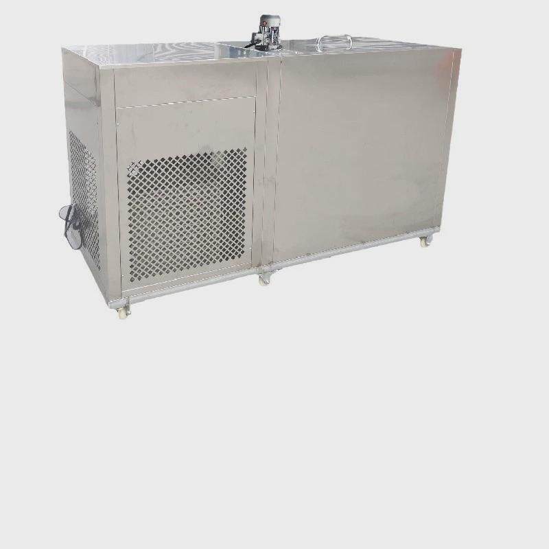 冰砖机商用全自动工业冰砖机冰块制冰机绵绵冰机冷水机冷水生产线