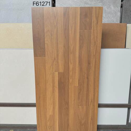 全瓷精雕法式复古木纹砖600x1200客厅仿实木地板砖卧室鱼骨纹瓷砖