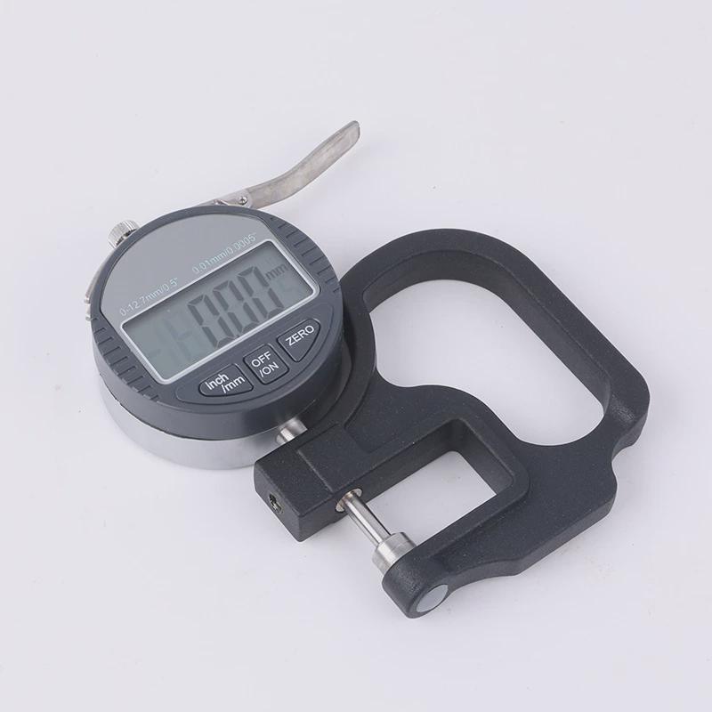 数显百分千分测厚规珍珠/纸板/薄膜计测厚仪厚度数字0-12.7mm