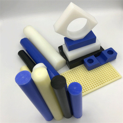 耐磨MC901蓝色尼龙板材尼龙棒白色PA66尼龙板大直径蓝色尼龙棒