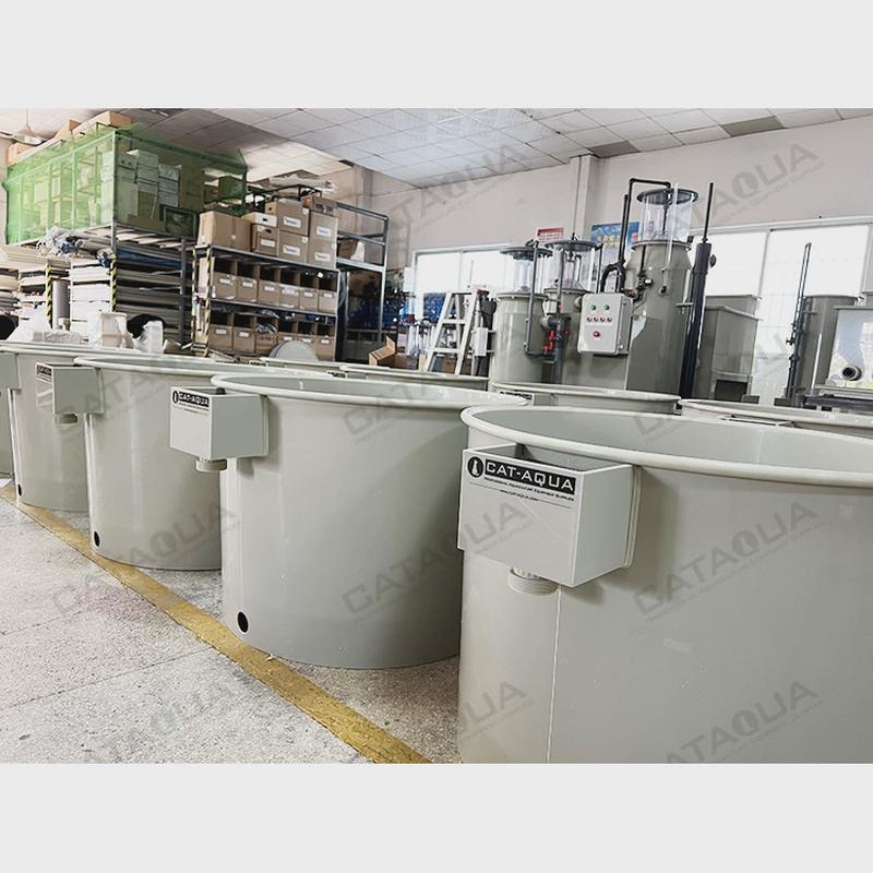 工厂化室内小型水产养殖循环水pp塑料海水淡水鱼虾养殖鱼池