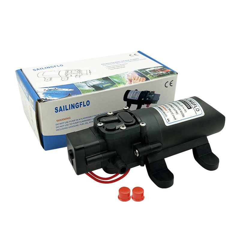 FL-2202A 12v直流喷雾器高压水泵农用微型电动隔膜泵小型抽水泵