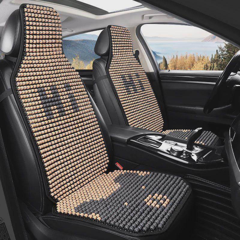 5Qj夏季汽车座垫木珠单片实木凉垫面包车圆珠子前排靠背单座货车,居家布艺,沙发垫,淘宝优惠券,粉丝福利购,淘宝优惠卷