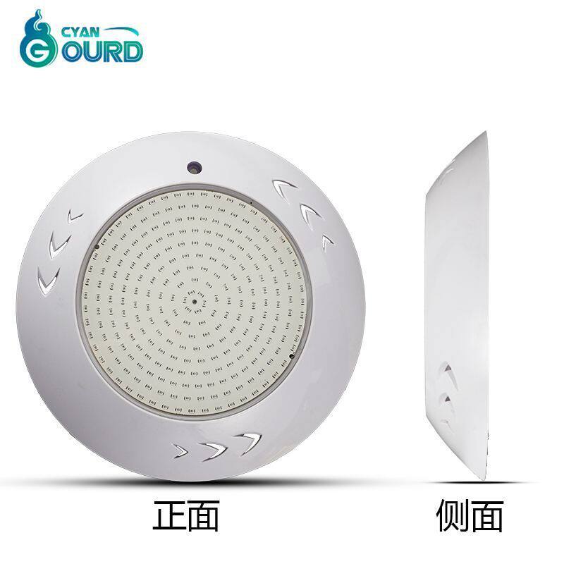 led防水低压壁装全灌胶泳池壁灯箭头无线18七彩键遥控水底灯厂家