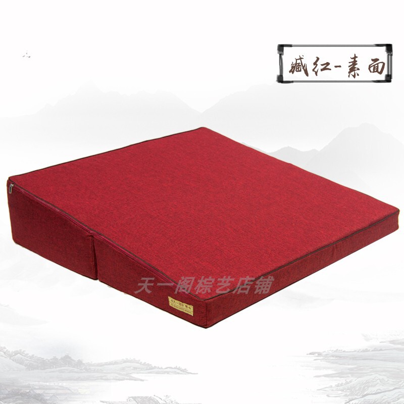 b6j1蒲团斜坡禅大打坐垫禅坐垫修拜佛垫跪垫磕头冥想加厚便携可拆
