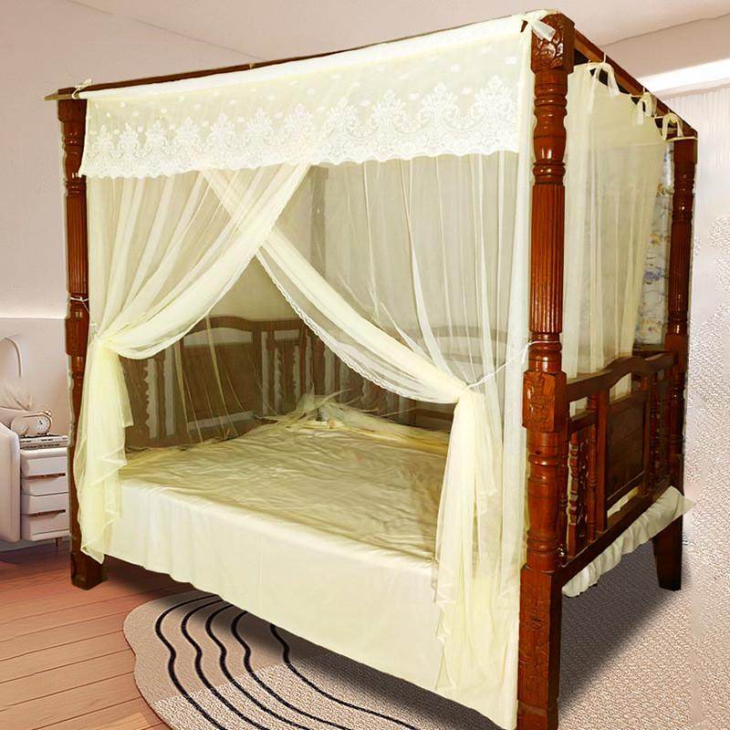 蚊帐家用2024新款1米5卧室1米8架子床落地可定特加密罩子老式新款,床上用品,蚊帐,淘宝优惠券,粉丝福利购,淘宝优惠卷