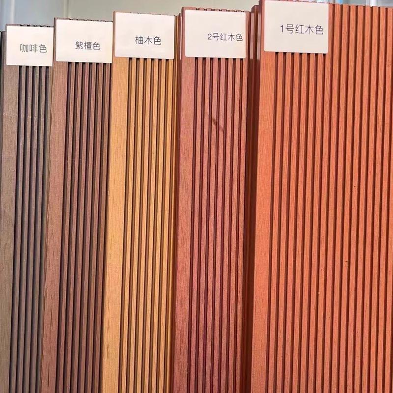 木塑地板厂家批发户外公园栈道地板市政木塑地板室外园林工程地板