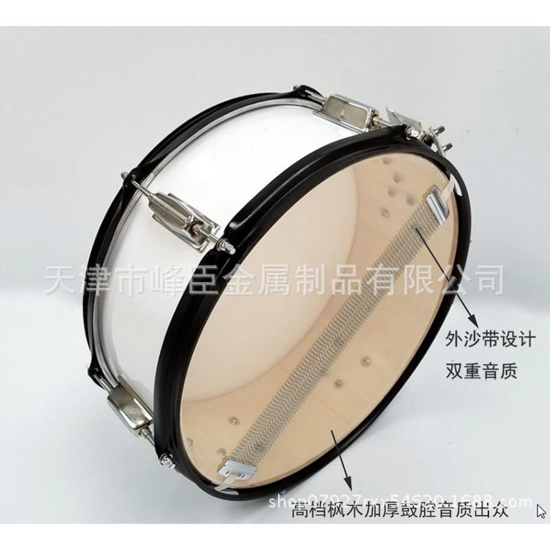 热销专业14背英寸架小军鼓加厚木腔乐队鼓号队背带背架小军鼓行进