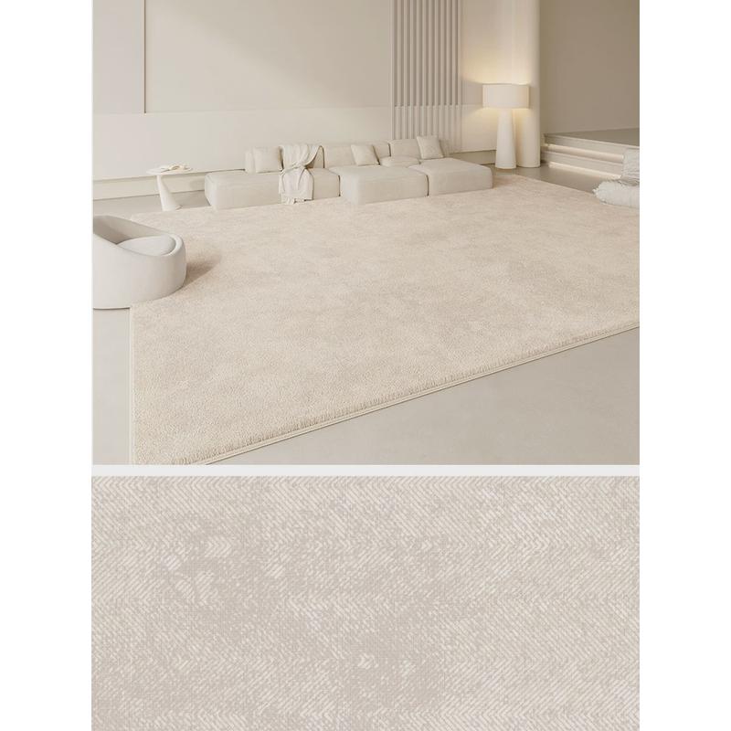 客厅地毯简约隔音卧室地垫家用免洗沙发床边高级轻奢房间茶几毯垫