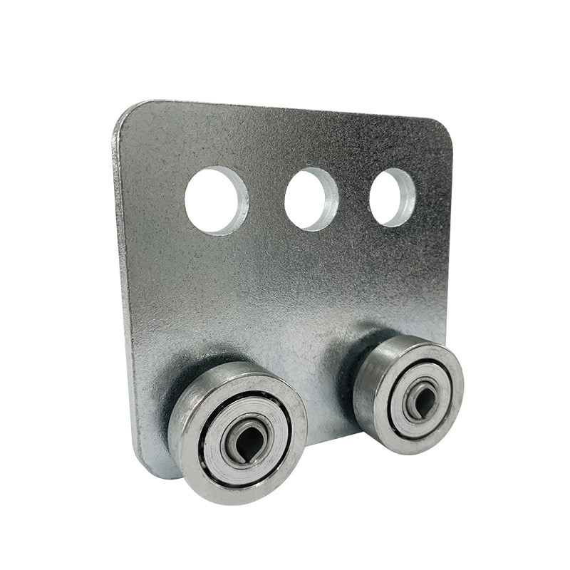 unistrut滑轮型钢滑轮不锈钢u型钢滑轮移门衣柜门滑轮导轨推拉门