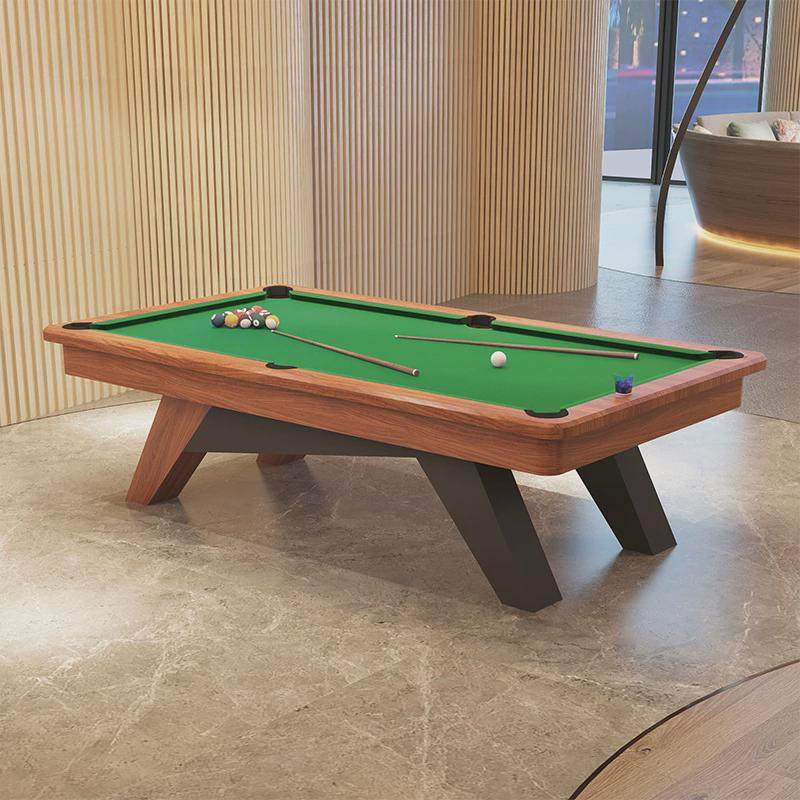 实木标准型中式黑八桌球台工厂台球桌大理石台面案子美式9球桌