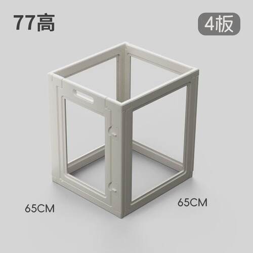新款宠物用品透明狗笼子家用室内门栏隔离护栏中小型犬围栏