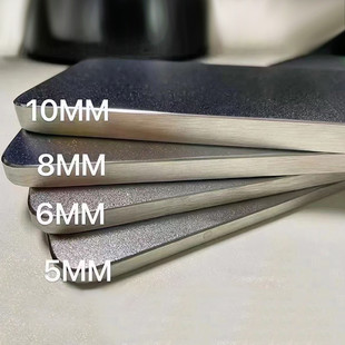 304实心不锈钢板台面板一体式橱柜厨房台面防耐刮花台面不锈钢